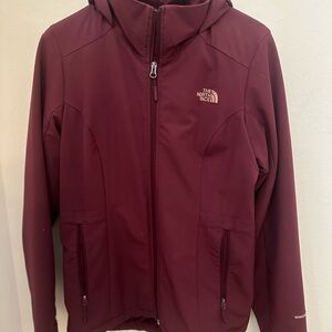The North Face Burgundy Jacket
